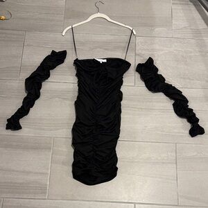 More to Come Black Mini Dress size small